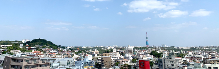 写真：屋上からの風景